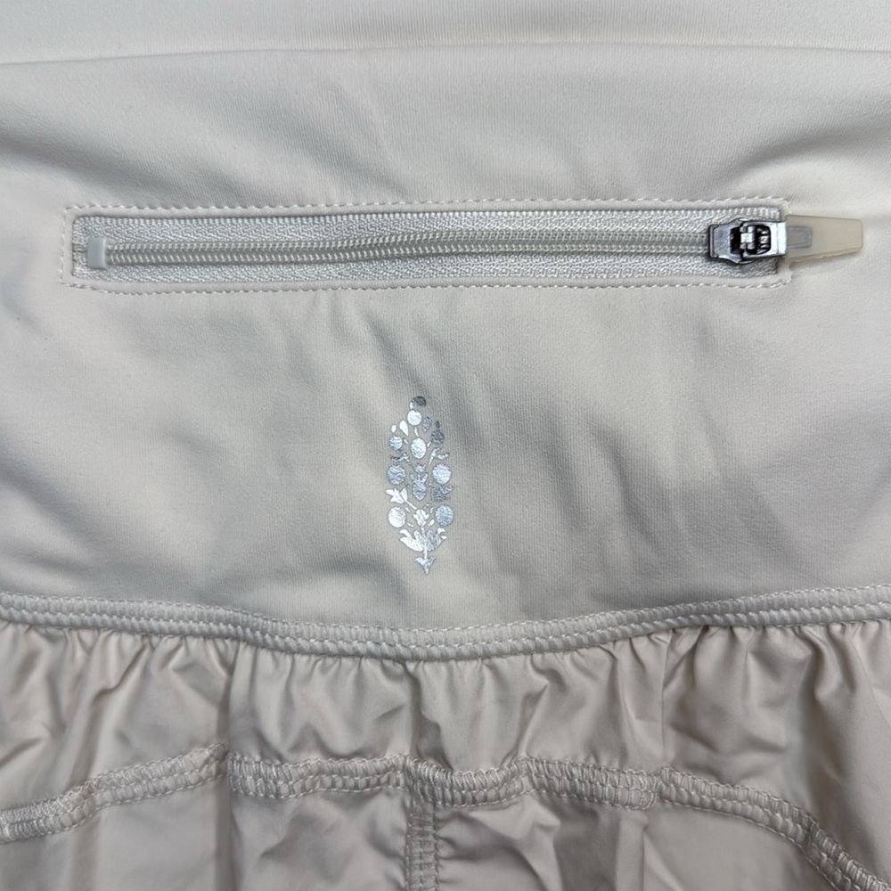 NWOT Free People FP Movement Righteous Runsie in Mineral Bath XS Off White - Picture 10 of 13